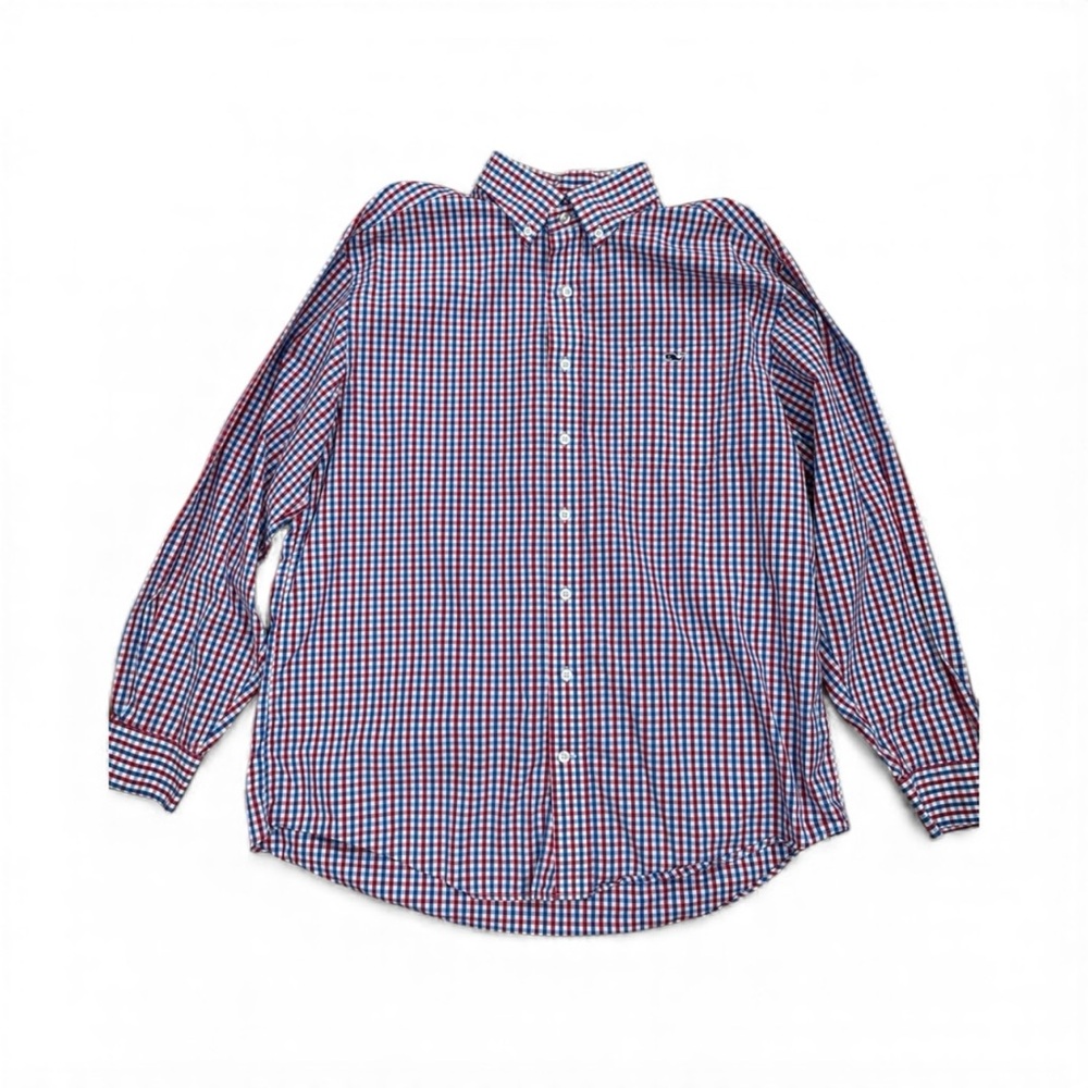 ✨HOST PICK✨VINEYARD VINES Tucker Shirt Large 100% Cotton Button-Down Long-Sleeve
